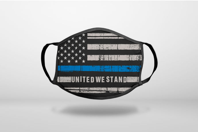 Thin Blue Line US Flag 