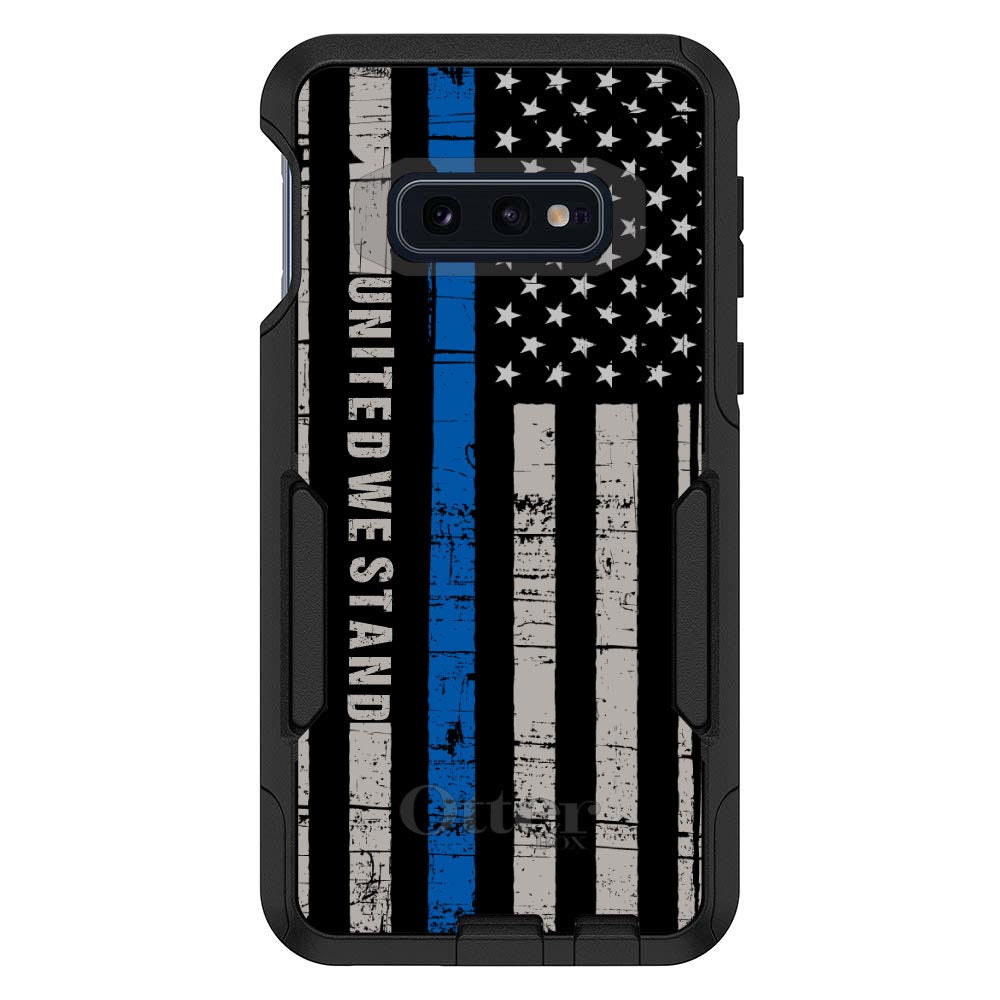 Thin Blue Line US Flag United We Stand OtterBox Commuter Case for iPhone & Galaxy, view 8