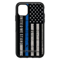 Thin Blue Line US Flag United We Stand OtterBox Symmetry Case for iPhone & Galaxy
