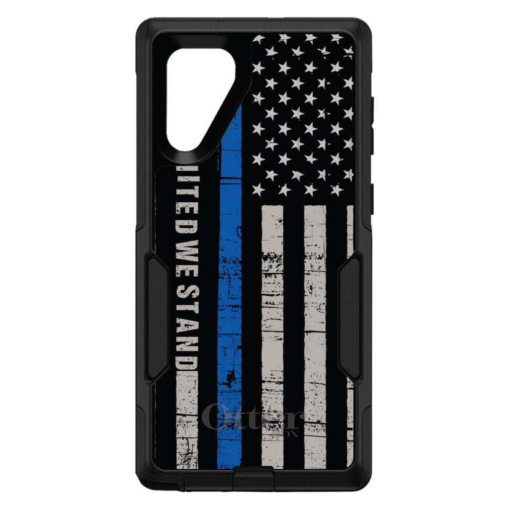 Thin Blue Line US Flag United We Stand OtterBox Commuter Case for iPhone & Galaxy, view 13