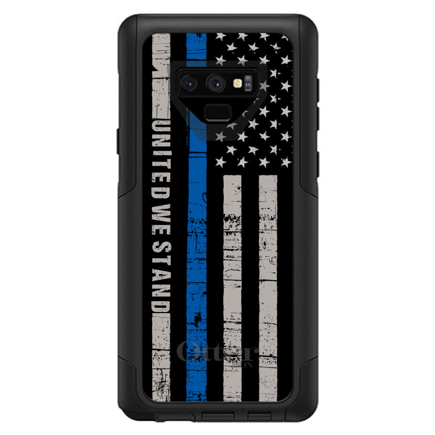 Thin Blue Line US Flag United We Stand OtterBox Commuter Case for iPhone & Galaxy, view 15