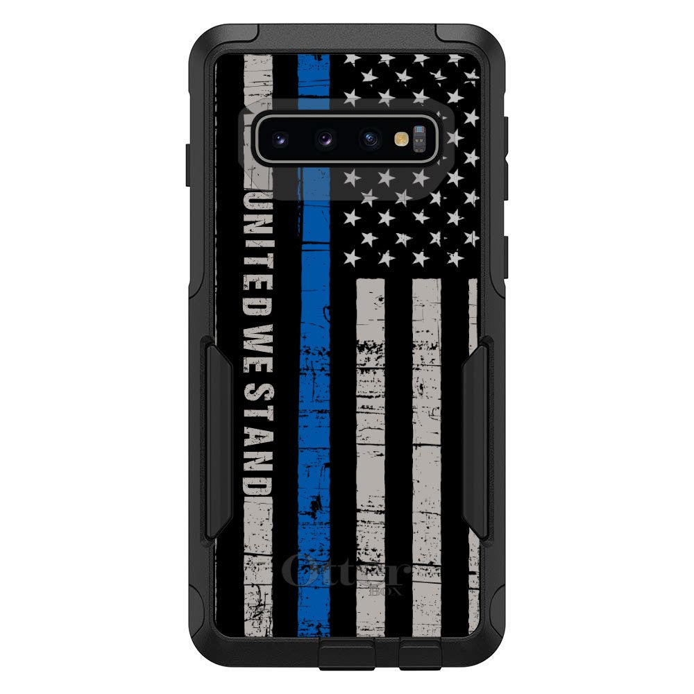 Thin Blue Line US Flag United We Stand OtterBox Commuter Case for iPhone & Galaxy, view 7