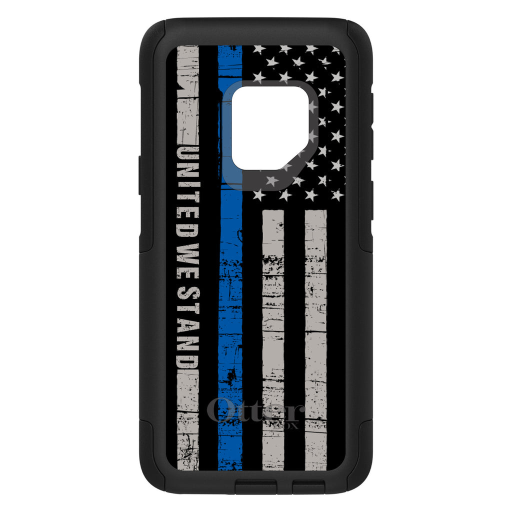 Thin Blue Line US Flag United We Stand OtterBox Commuter Case for iPhone & Galaxy, view 9