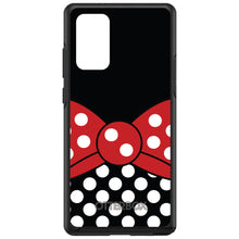 DistinctInk™ OtterBox Symmetry Series Case for Apple iPhone / Samsung Galaxy / Google Pixel - Black White Polka Dot Red Bow Minnie