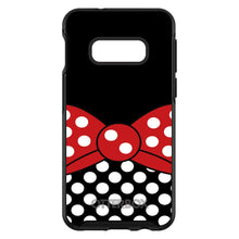 DistinctInk™ OtterBox Symmetry Series Case for Apple iPhone / Samsung Galaxy / Google Pixel - Black White Polka Dot Red Bow Minnie