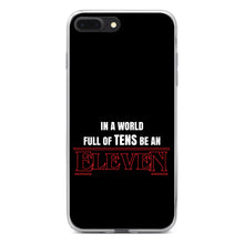 DistinctInk® Clear Shockproof Hybrid Case for Apple iPhone / Samsung Galaxy / Google Pixel - In a World Full of TENS, Be an ELEVEN