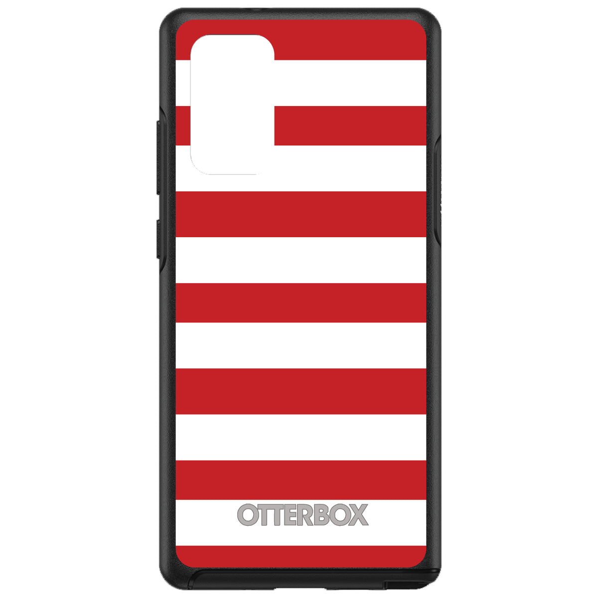 Red & White Bold Stripes OtterBox Symmetry Case for iPhone & Galaxy, view 10