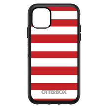 Red & White Bold Stripes OtterBox Symmetry Case for iPhone & Galaxy