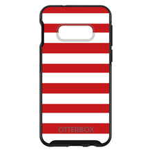 Red & White Bold Stripes OtterBox Symmetry Case for iPhone & Galaxy