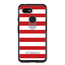 Red & White Bold Stripes OtterBox Symmetry Case for iPhone & Galaxy
