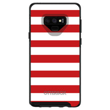 Red & White Bold Stripes OtterBox Symmetry Case for iPhone & Galaxy