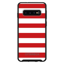 Red & White Bold Stripes OtterBox Symmetry Case for iPhone & Galaxy