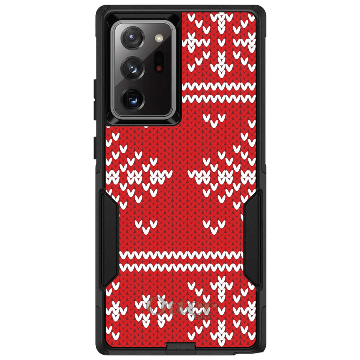 Red White Ugly Christmas Sweater OtterBox Commuter Case for iPhone & Galaxy, view 12