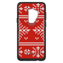 DistinctInk™ OtterBox Symmetry Series Case for Apple iPhone / Samsung Galaxy / Google Pixel - Red White Ugly Christmas Sweater