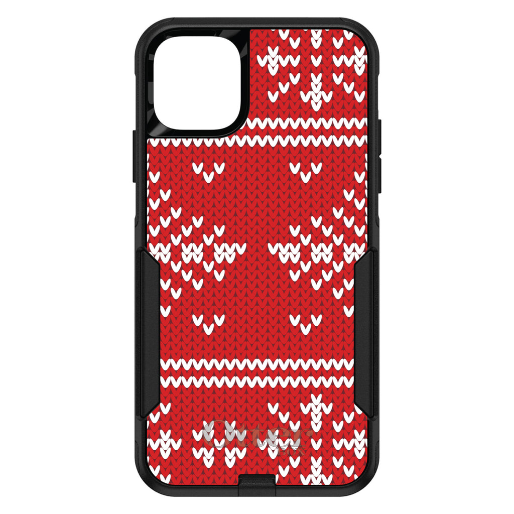 Red White Ugly Christmas Sweater OtterBox Commuter Case for iPhone & Galaxy, view 2