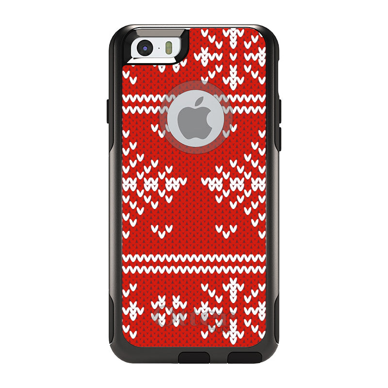 Red White Ugly Christmas Sweater OtterBox Commuter Case for iPhone & Galaxy, view 4