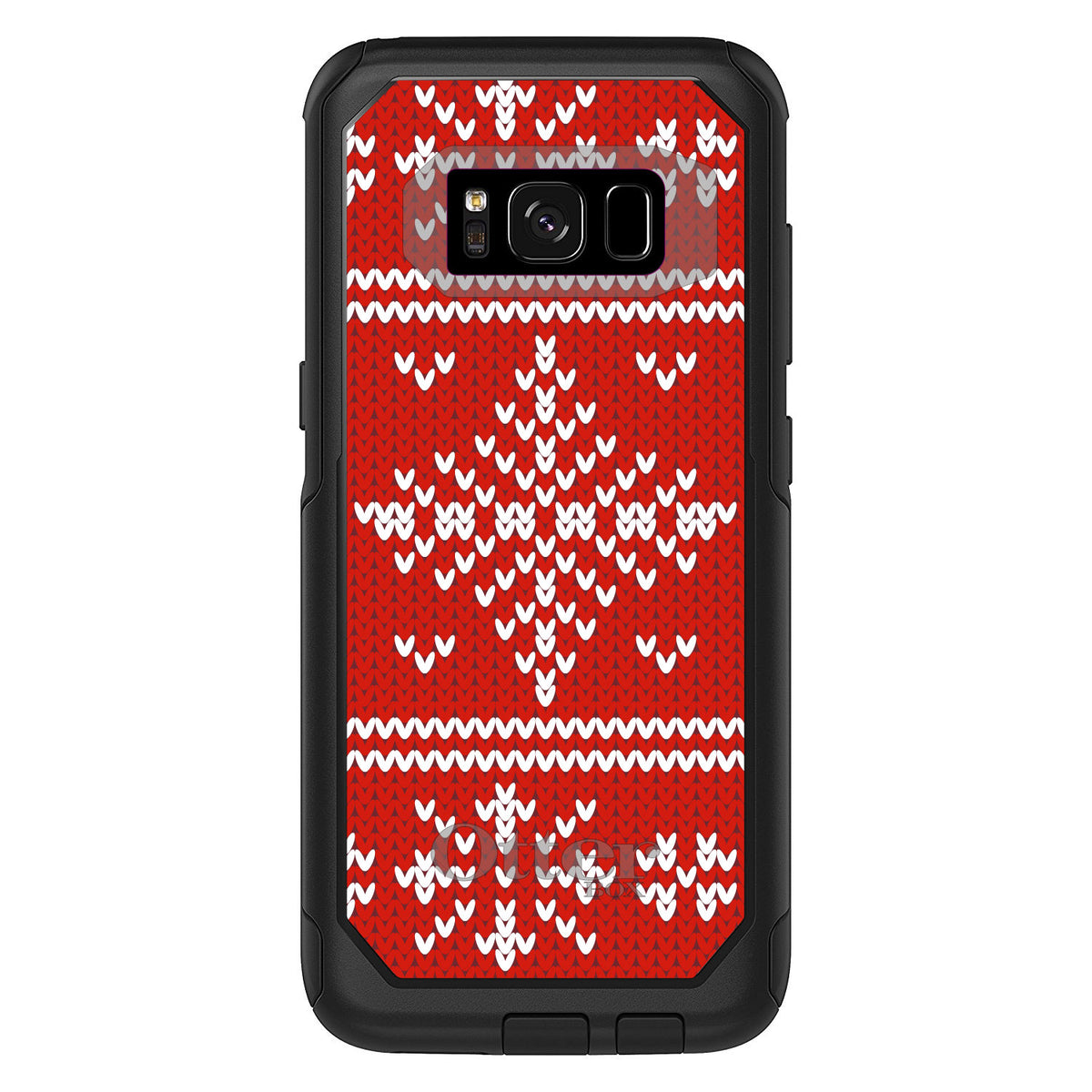 Red White Ugly Christmas Sweater OtterBox Commuter Case for iPhone & Galaxy, view 10