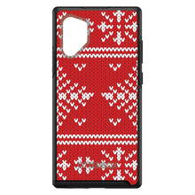DistinctInk™ OtterBox Symmetry Series Case for Apple iPhone / Samsung Galaxy / Google Pixel - Red White Ugly Christmas Sweater