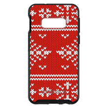 DistinctInk™ OtterBox Symmetry Series Case for Apple iPhone / Samsung Galaxy / Google Pixel - Red White Ugly Christmas Sweater