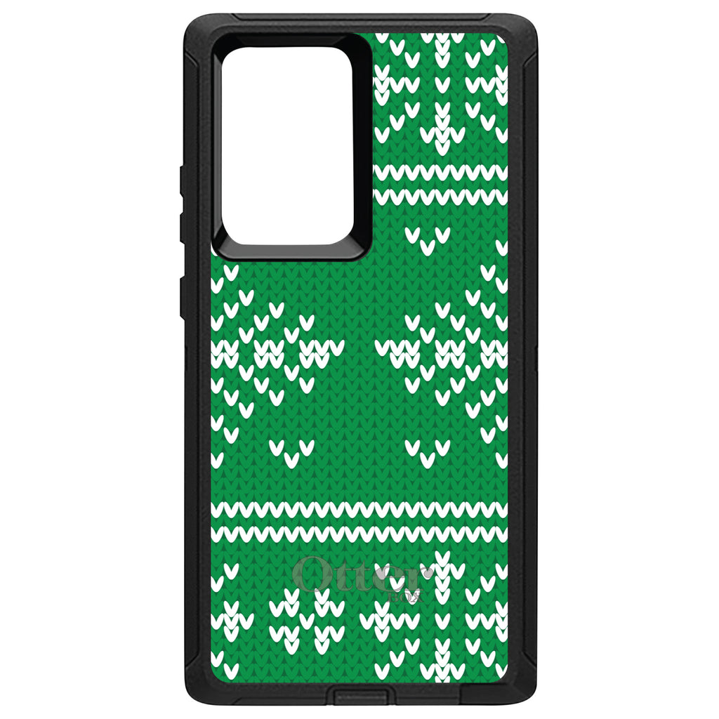 Green White Ugly Christmas Sweater OtterBox Defender Case for iPhone & Galaxy, view 13