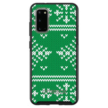 DistinctInk™ OtterBox Symmetry Series Case for Apple iPhone / Samsung Galaxy / Google Pixel - Green White Ugly Christmas Sweater