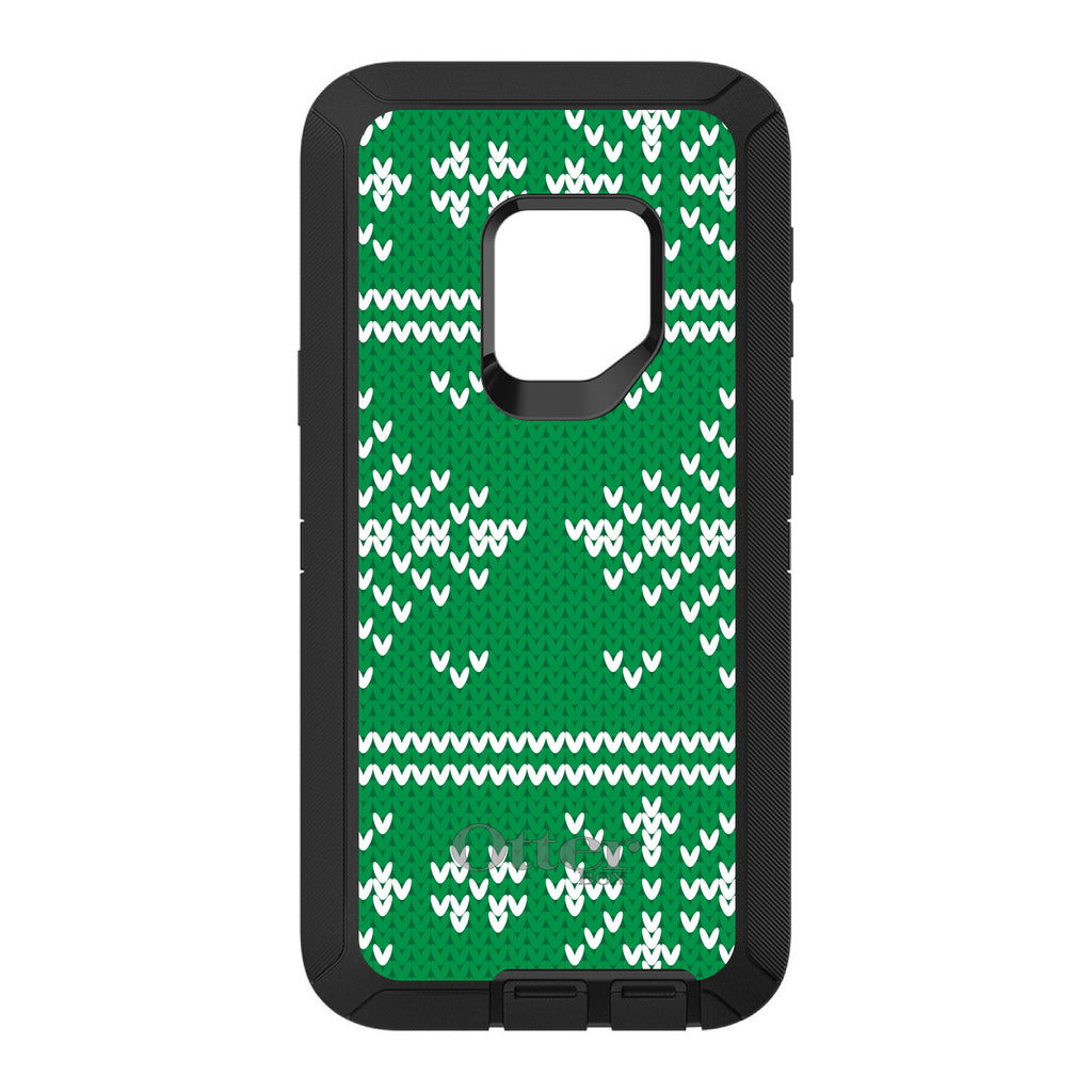 Green White Ugly Christmas Sweater OtterBox Defender Case for iPhone & Galaxy, view 11