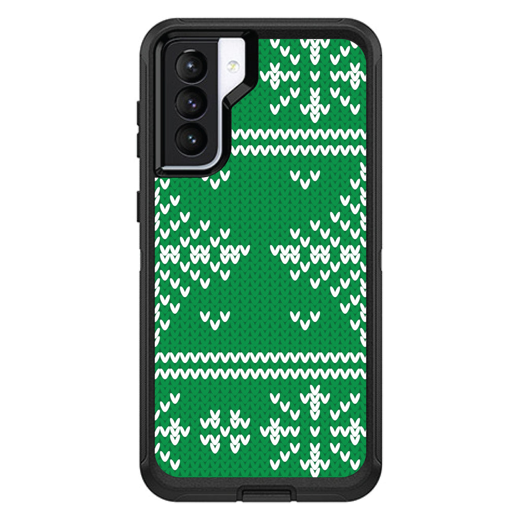 Green White Ugly Christmas Sweater OtterBox Defender Case for iPhone & Galaxy, view 6