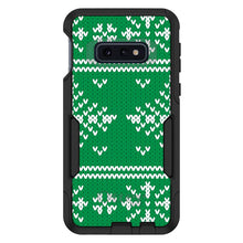 DistinctInk OtterBox Commuter Series Case for Apple iPhone or Samsung Galaxy - Green White Ugly Christmas Sweater