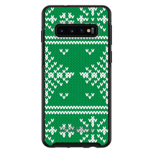 DistinctInk™ OtterBox Symmetry Series Case for Apple iPhone / Samsung Galaxy / Google Pixel - Green White Ugly Christmas Sweater