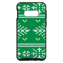 DistinctInk™ OtterBox Symmetry Series Case for Apple iPhone / Samsung Galaxy / Google Pixel - Green White Ugly Christmas Sweater