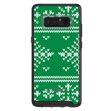 DistinctInk™ OtterBox Symmetry Series Case for Apple iPhone / Samsung Galaxy / Google Pixel - Green White Ugly Christmas Sweater