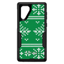 DistinctInk OtterBox Commuter Series Case for Apple iPhone or Samsung Galaxy - Green White Ugly Christmas Sweater