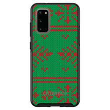 DistinctInk™ OtterBox Symmetry Series Case for Apple iPhone / Samsung Galaxy / Google Pixel - Green Red Ugly Christmas Sweater