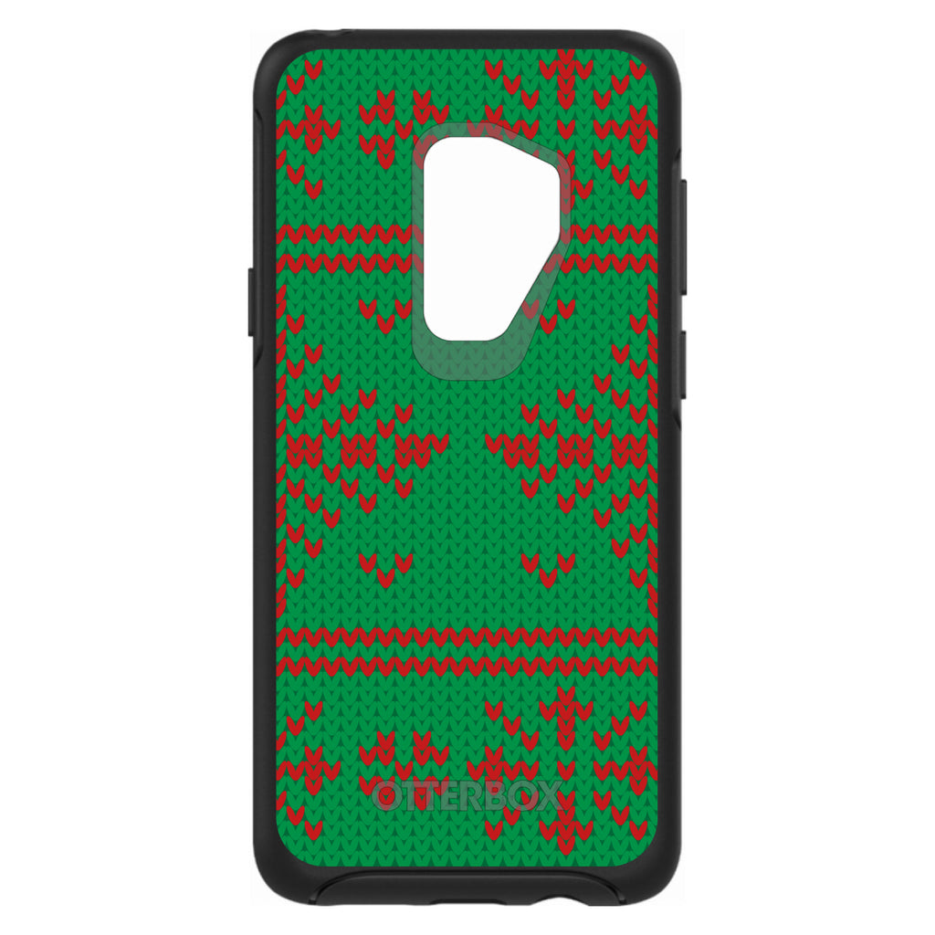 Green Red Ugly Christmas Sweater OtterBox Symmetry Case for iPhone & Galaxy, view 8