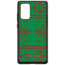 DistinctInk™ OtterBox Symmetry Series Case for Apple iPhone / Samsung Galaxy / Google Pixel - Green Red Ugly Christmas Sweater
