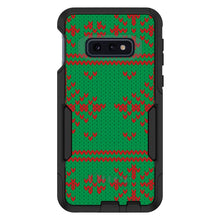DistinctInk™ OtterBox Commuter Series Case for Apple iPhone or Samsung Galaxy - Green Red Ugly Christmas Sweater