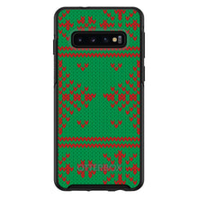 DistinctInk™ OtterBox Symmetry Series Case for Apple iPhone / Samsung Galaxy / Google Pixel - Green Red Ugly Christmas Sweater