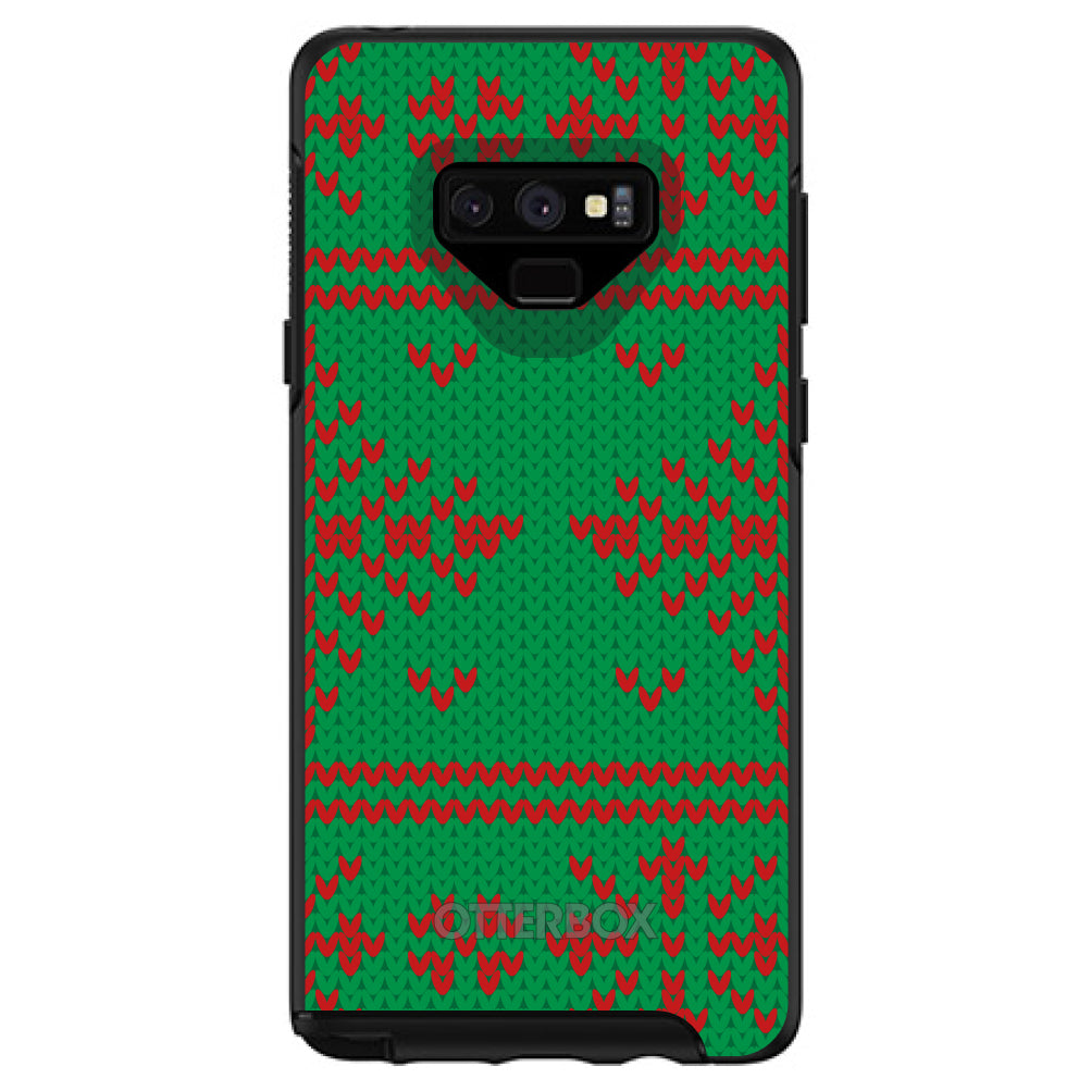 Green Red Ugly Christmas Sweater OtterBox Symmetry Case for iPhone & Galaxy, view 12