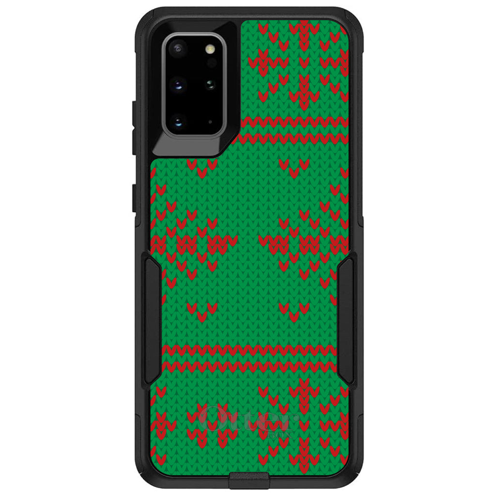 Green Red Ugly Christmas Sweater OtterBox Commuter Case for iPhone & Galaxy, view 6