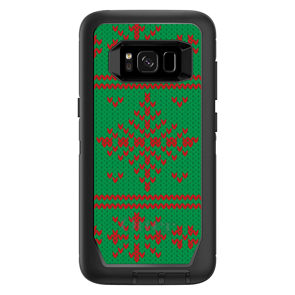 Green Red Ugly Christmas Sweater OtterBox Defender Case for iPhone & Galaxy, view 12