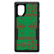 DistinctInk™ OtterBox Commuter Series Case for Apple iPhone or Samsung Galaxy - Green Red Ugly Christmas Sweater