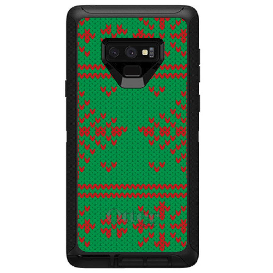 Green Red Ugly Christmas Sweater OtterBox Defender Case for iPhone & Galaxy, view 16