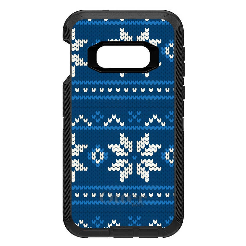 Blue White Ugly Hanukkah Sweater OtterBox Defender Case for iPhone & Galaxy, view 10
