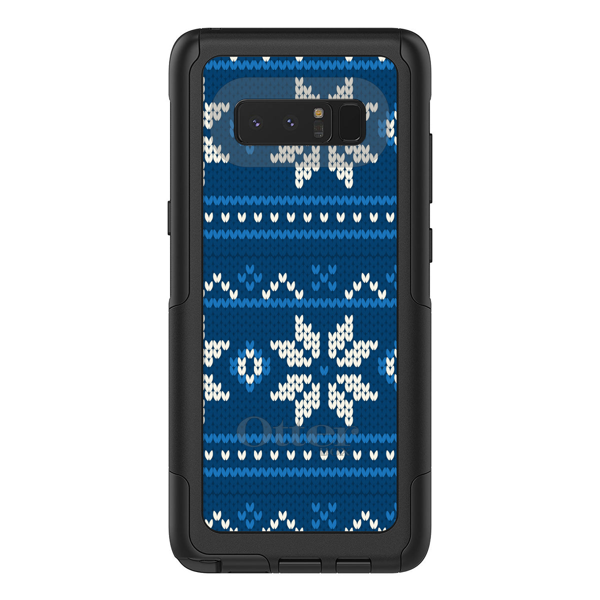 Blue White Ugly Hanukkah Sweater OtterBox Commuter Case for iPhone & Galaxy, view 16