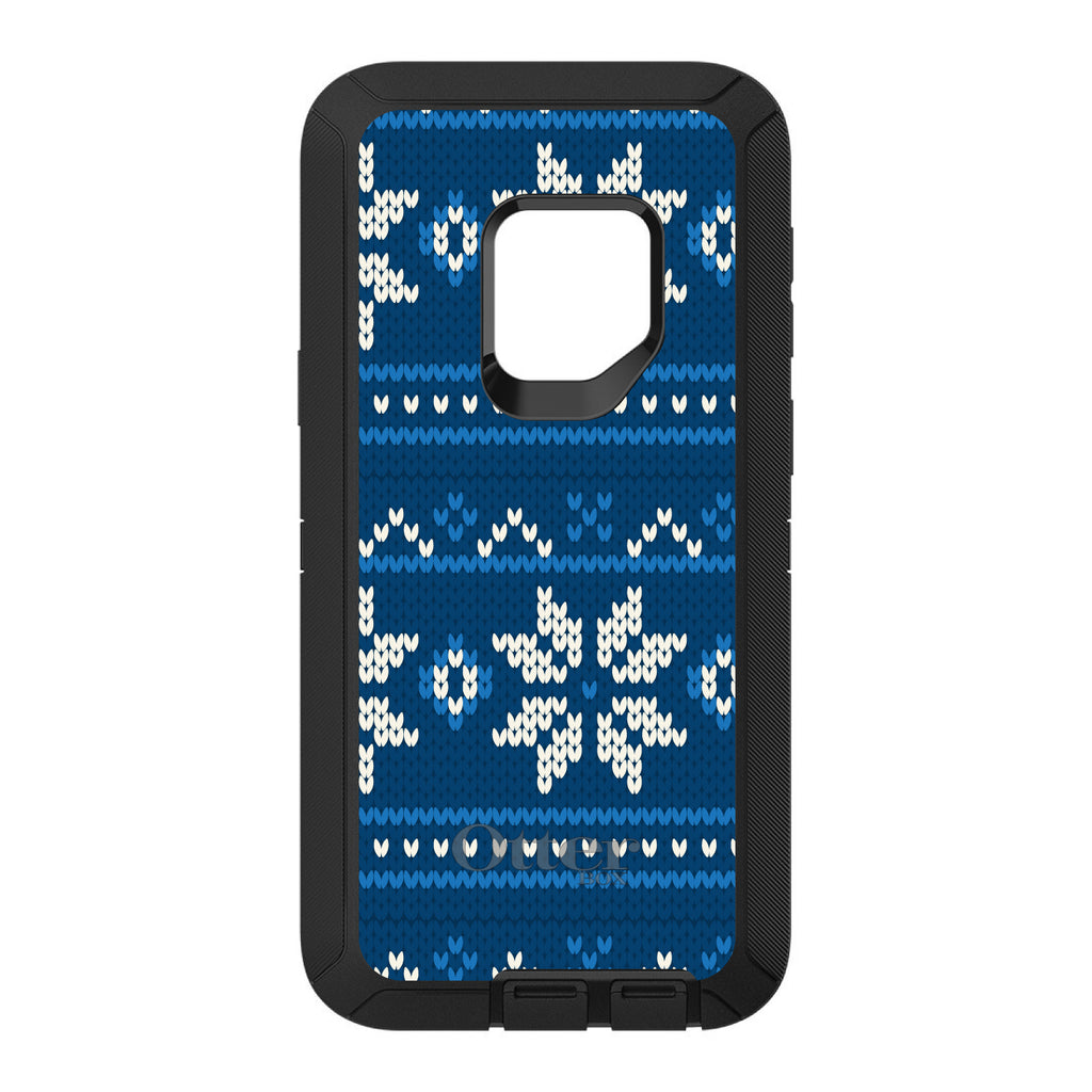 Blue White Ugly Hanukkah Sweater OtterBox Defender Case for iPhone & Galaxy, view 11