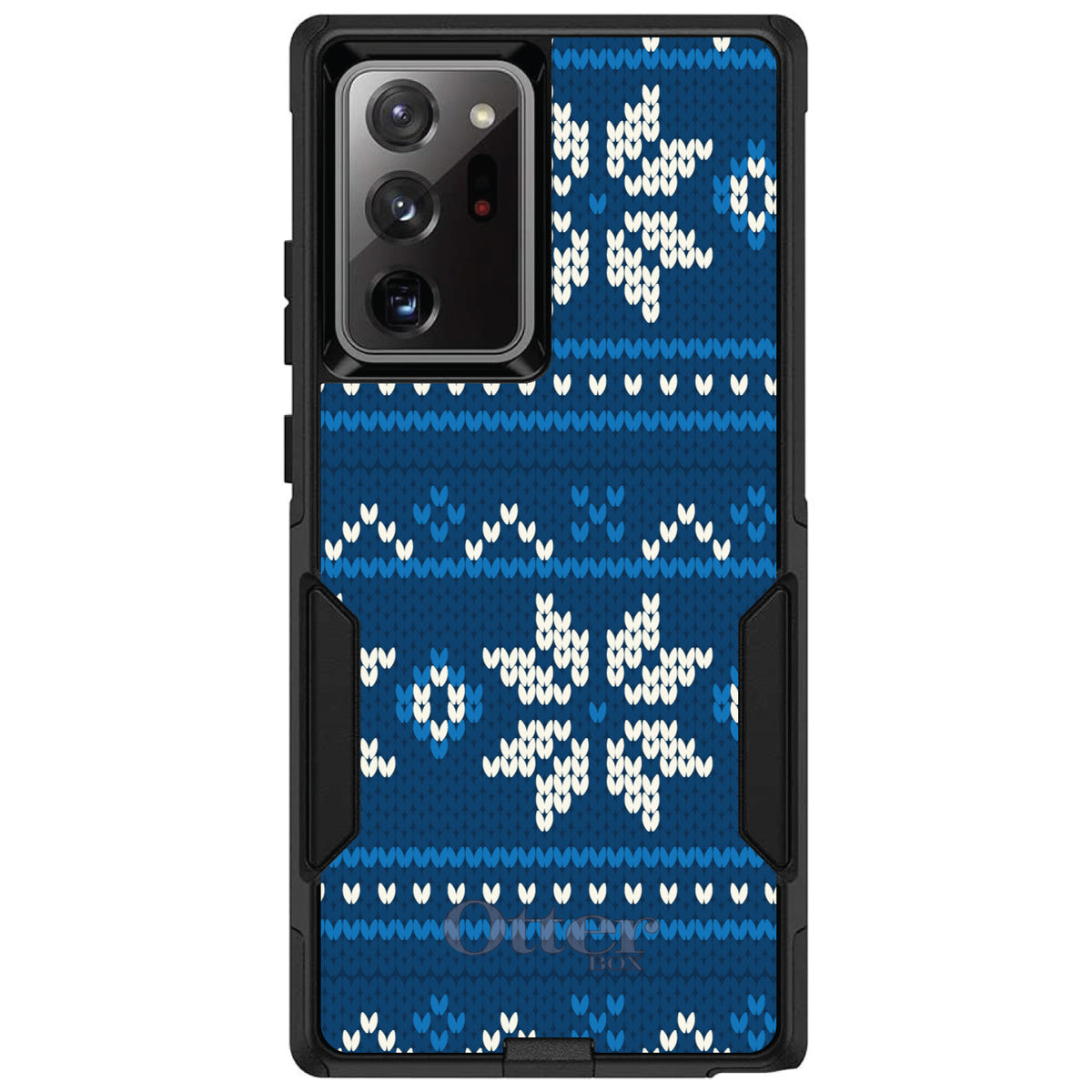 Blue White Ugly Hanukkah Sweater OtterBox Commuter Case for iPhone & Galaxy, view 12