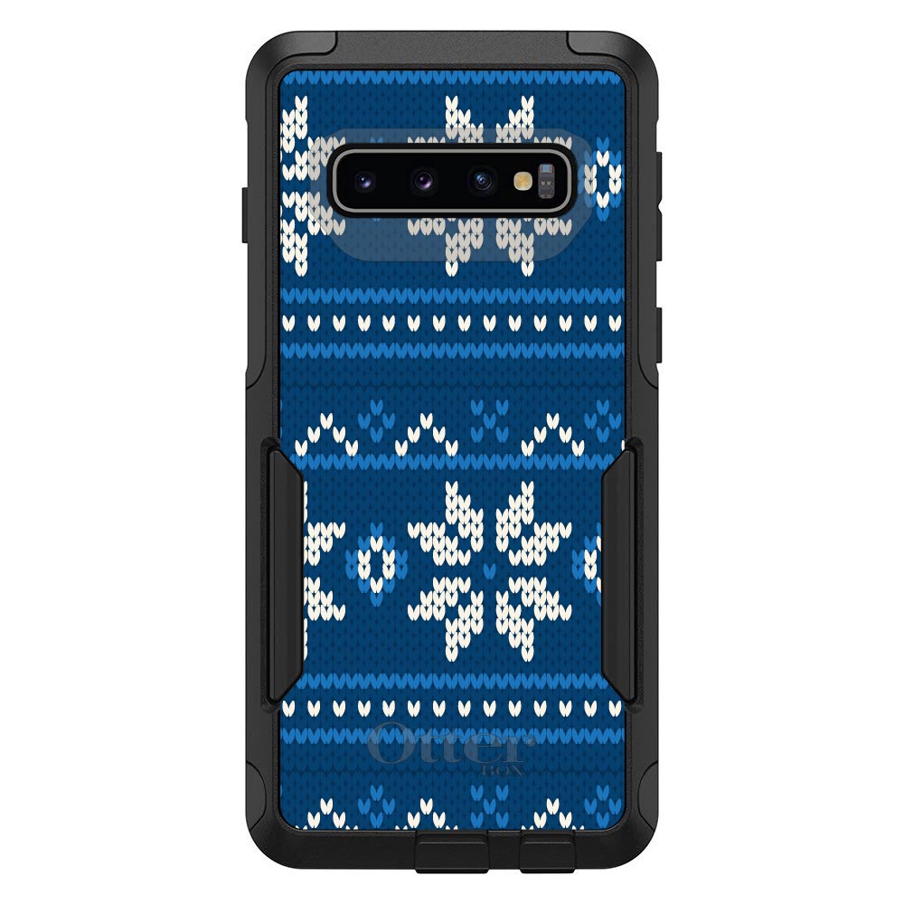 Blue White Ugly Hanukkah Sweater OtterBox Commuter Case for iPhone & Galaxy, view 7