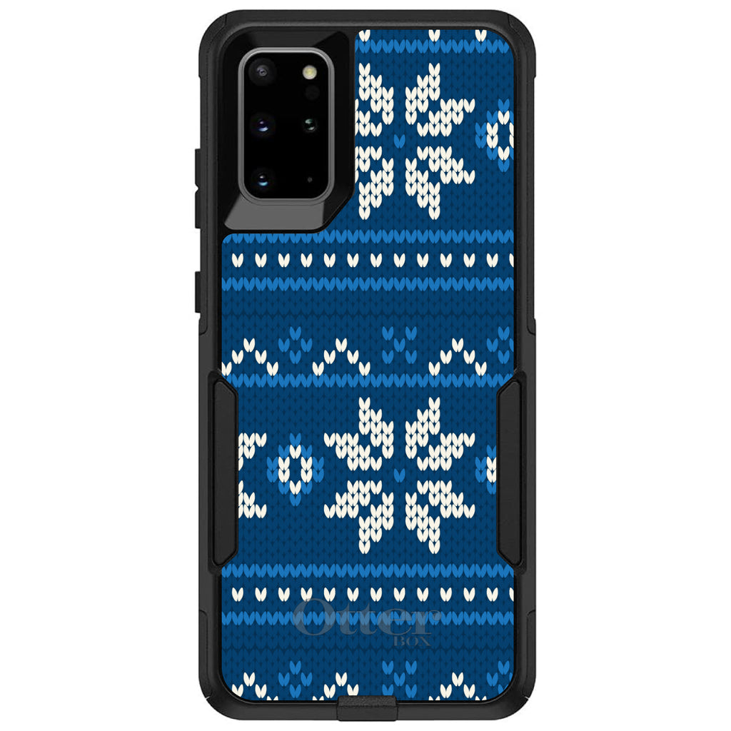 Blue White Ugly Hanukkah Sweater OtterBox Commuter Case for iPhone & Galaxy, view 6