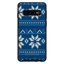 DistinctInk™ OtterBox Symmetry Series Case for Apple iPhone / Samsung Galaxy / Google Pixel - Blue White Ugly Hannukah Sweater