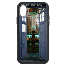 DistinctInk™ OtterBox Symmetry Series Case for Apple iPhone / Samsung Galaxy / Google Pixel - Open TARDIS - It's Bigger on the Inside